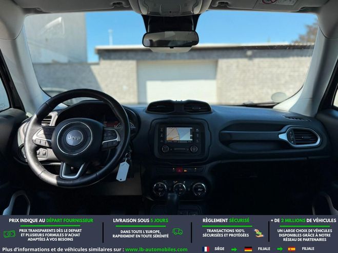 Jeep Renegade 1.4  MultiAir 140 ch BVA Noir M�tallique de 2016