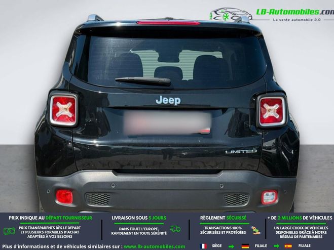 Jeep Renegade 1.4  MultiAir 140 ch BVA Noir M�tallique de 2016