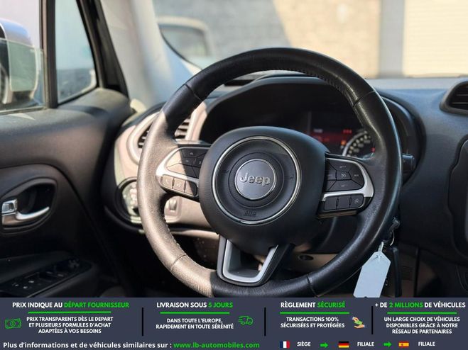 Jeep Renegade 1.4  MultiAir 140 ch BVA Noir M�tallique de 2016