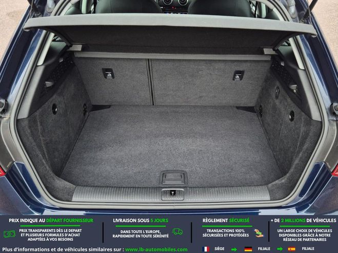 Audi A3 TFSI 190 BVA Bleu M�tallique de 2018