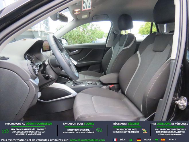 Audi Q2 TDI 116 ch BVA Noir M�tallique de 2018