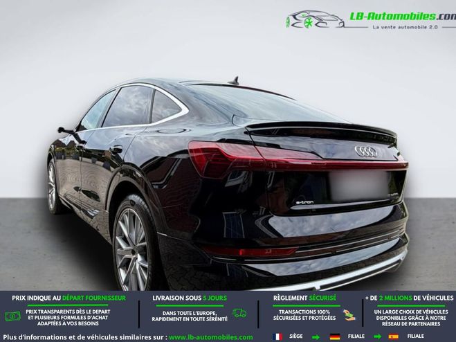 Audi E-Tron 50 quattro 313 ch Noir M�tallique de 2020