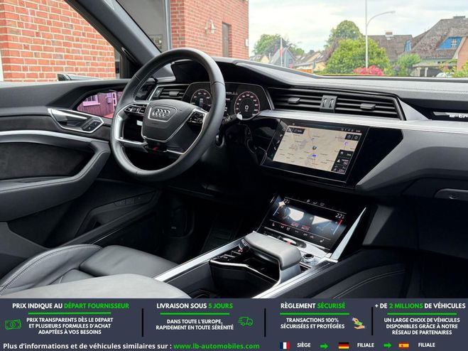 Audi E-Tron 50 quattro 313 ch Noir M�tallique de 2020