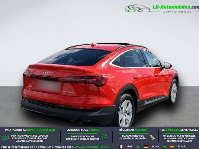 Audi E-Tron 55 quattro 408 ch Rouge M�tallique de 2020