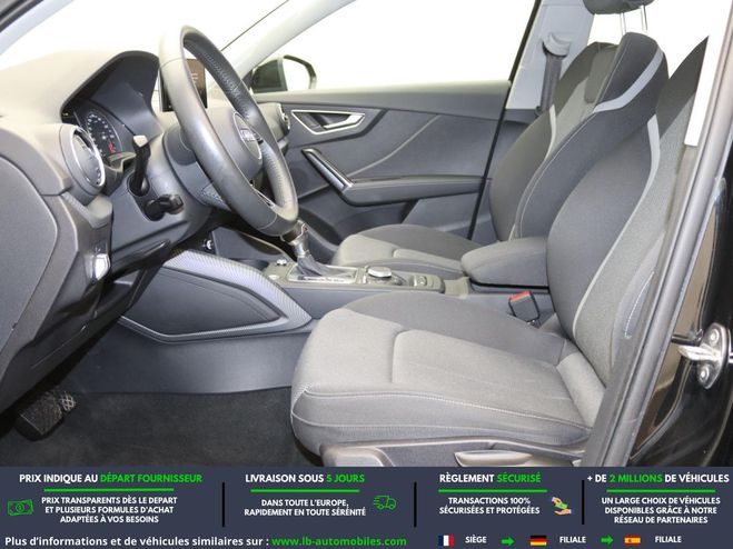 Audi Q2 TFSI 150 ch BVA Noir M�tallique de 2020
