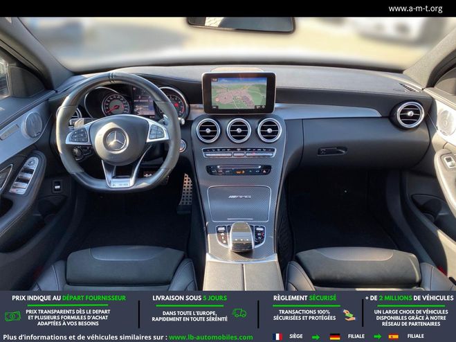 Mercedes Classe C 63 AMG Blanc de 2018