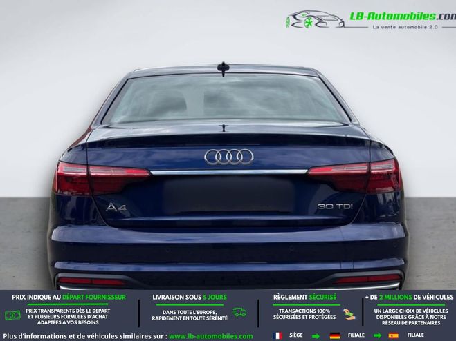 Audi A4 30 TDI 136 BVA Bleu M�tallique de 2020