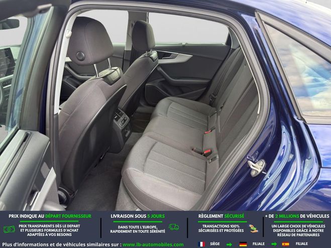 Audi A4 30 TDI 136 BVA Bleu M�tallique de 2020