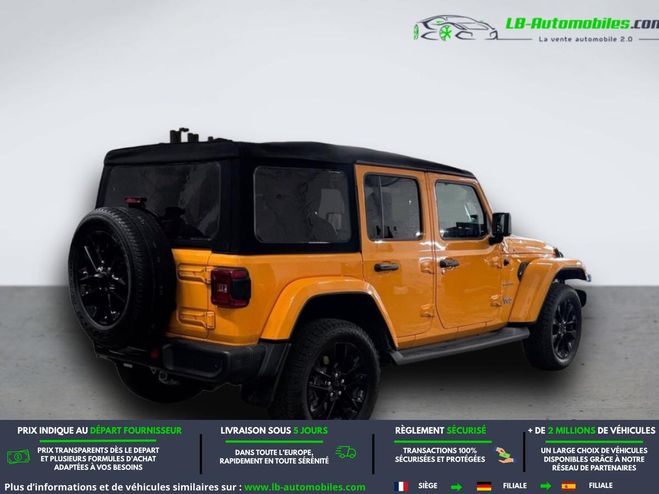 Jeep Wrangler Unlimited 4xe 2.0 l T 380 ch 4x4 BVA Orange M�tallique de 2021