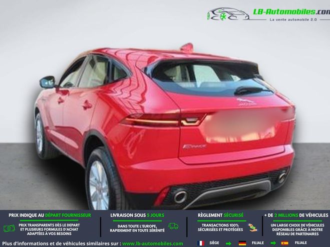 Jaguar E-Pace 2.0 - 300 ch AWD BVA Rouge M�tallique de 2019