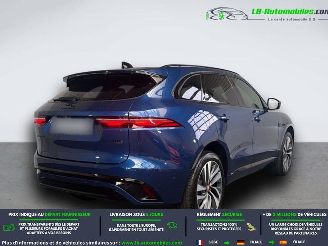 Jaguar F Pace 2.0 - P400e  AWD BVA Bleu M�tallique de 2021
