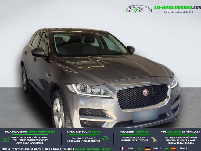 Jaguar F Pace 2.0 D - 180 ch 2WD BVA Gris M�tallique de 2019