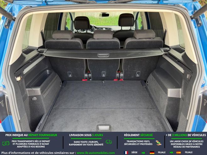 Volkswagen Touran 150  5pl Bleu M�tallique de 2017