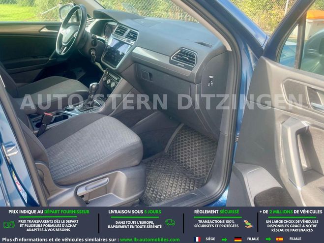 Volkswagen Tiguan 2.0 TDI 150 BVA Bleu M�tallique de 2018