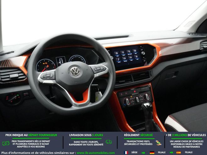 Volkswagen T Cross 1.0 TSI 95 Start/Stop BVM Orange M�tallique de 2019