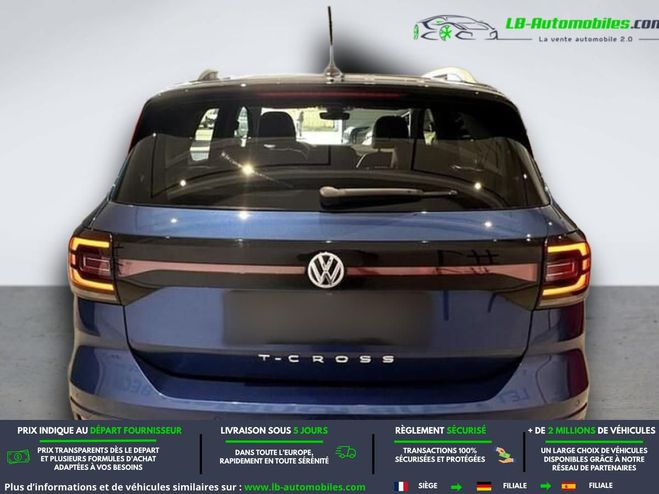 Volkswagen T Cross 1.6 TDI 95 Start/Stop BVA Bleu de 2019