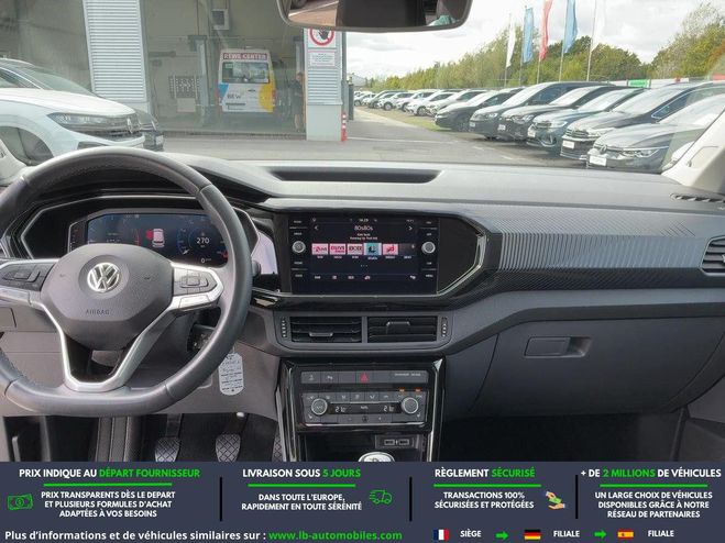 Volkswagen T Cross 1.0 TSI 115 Start/Stop BVM Blanc de 2019