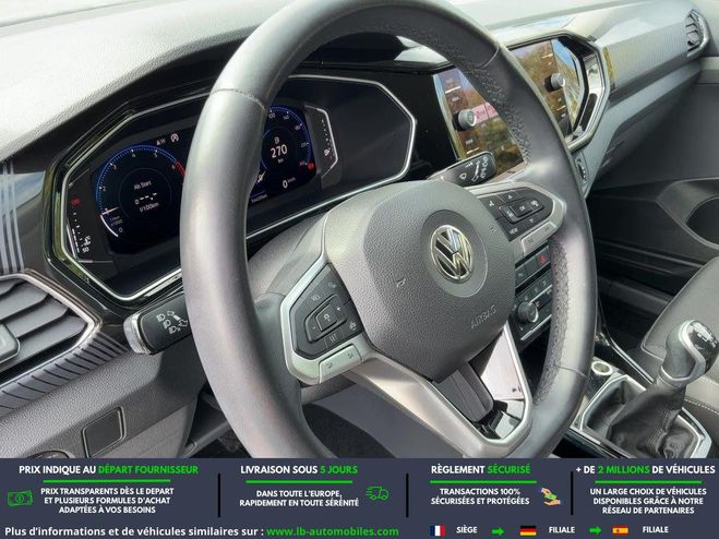 Volkswagen T Cross 1.0 TSI 115 Start/Stop BVM Blanc de 2019