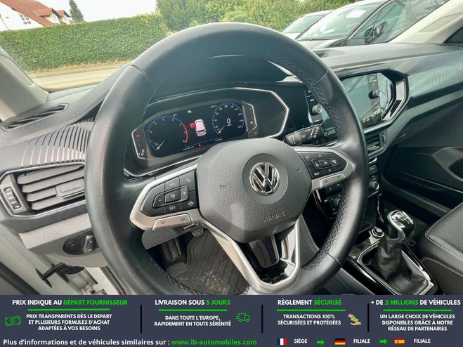 Volkswagen T Cross 1.0 TSI 115 Start/Stop BVM Blanc de 2019