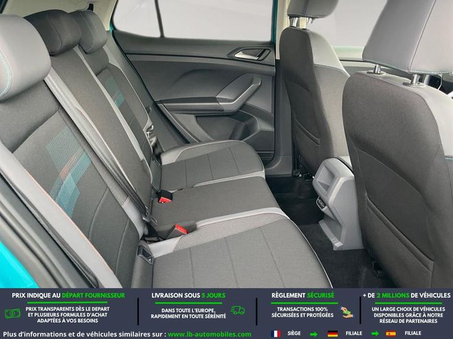 Volkswagen T Cross 1.0 TSI 115 Start/Stop BVM Vert M�tallique de 2019