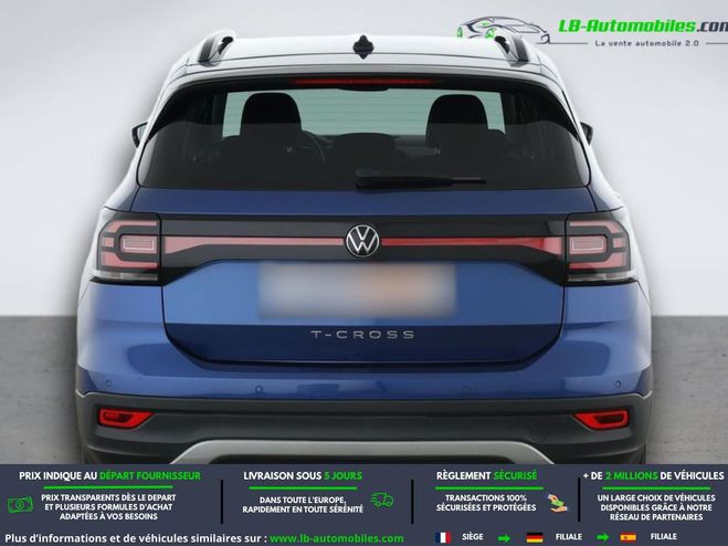 Volkswagen T Cross 1.0 TSI 110 Start/Stop BVA Bleu M�tallique de 2021