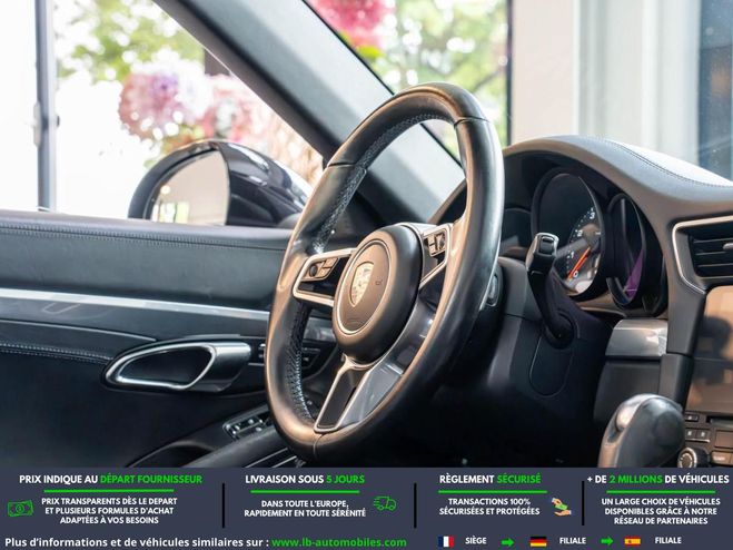 Porsche 911 4S 3.0i 420 PDK Noir M�tallique de 2016