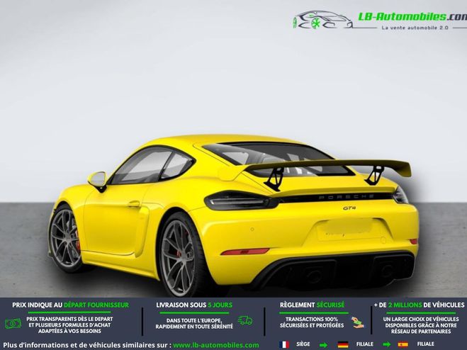Porsche Cayman GT4 4.0i 420 ch Jaune de 2020