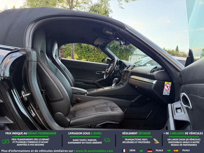Porsche Boxster T 2.0i 300 ch PDK Noir M�tallique de 2018