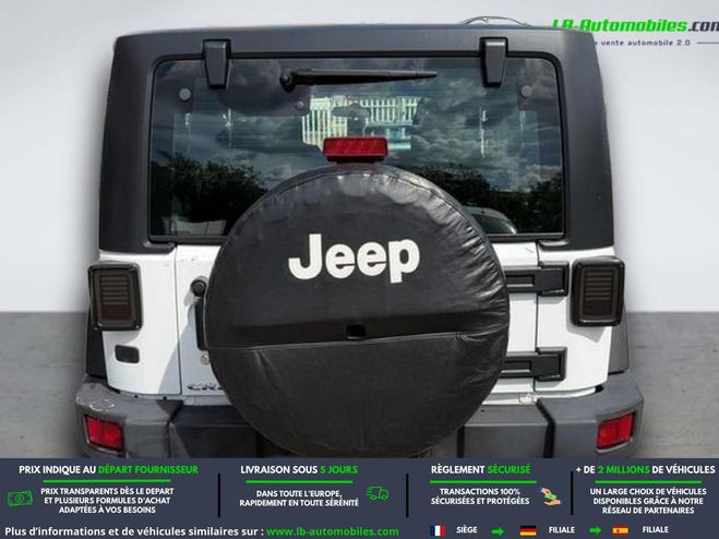 Jeep Wrangler 2.8 CRD 200 - BVA 3 Portes Blanc de 2012