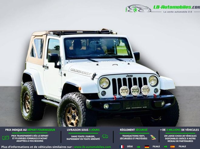Jeep Wrangler 2.8 CRD 200 - BVA 3 Portes Blanc M�tallique de 2018