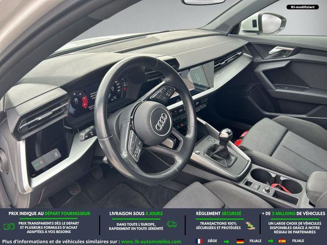 Audi A3 35 TDI 150 BVM Blanc de 2021