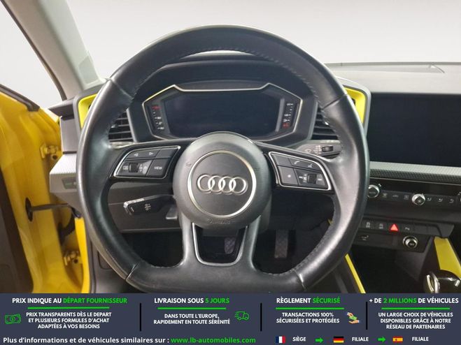 Audi A1 40 TFSI 200 ch BVA Jaune M�tallique de 2019
