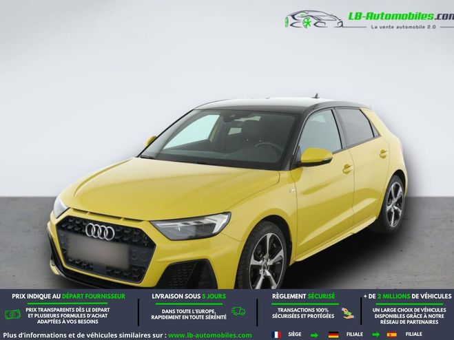 Audi A1 30 TFSI 116 ch BVA Jaune M�tallique de 2019