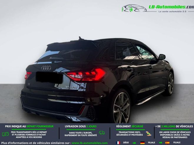 Audi A1 30 TFSI 116 ch BVA Noir M�tallique de 2019