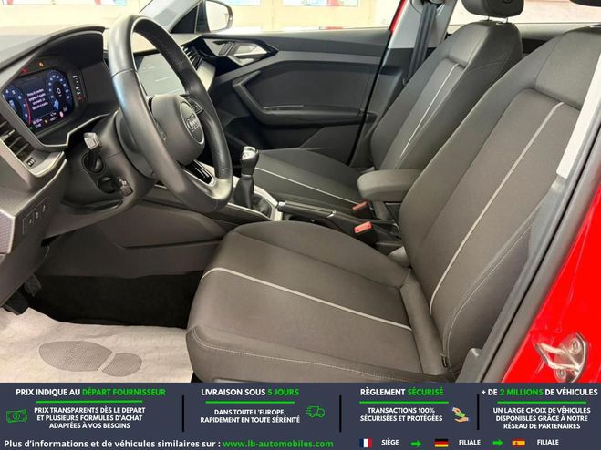 Audi A1 30 TFSI 110 ch BVM Rouge M�tallique de 2021