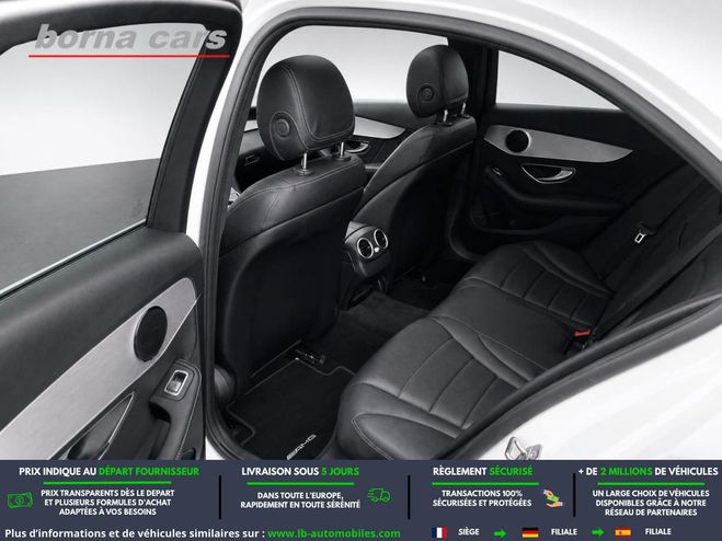 Mercedes Classe C 180 BVA Blanc M�tallique de 2020