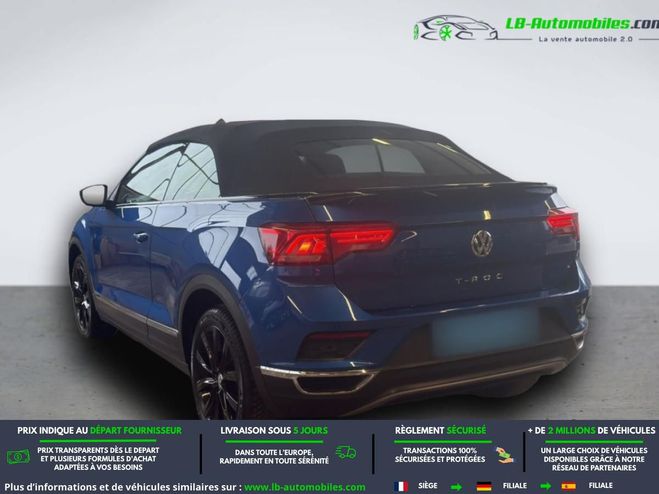 Volkswagen T-Roc Cabriolet 1.0 TSI 115 Start/Stop BVM Bleu M�tallique de 2021