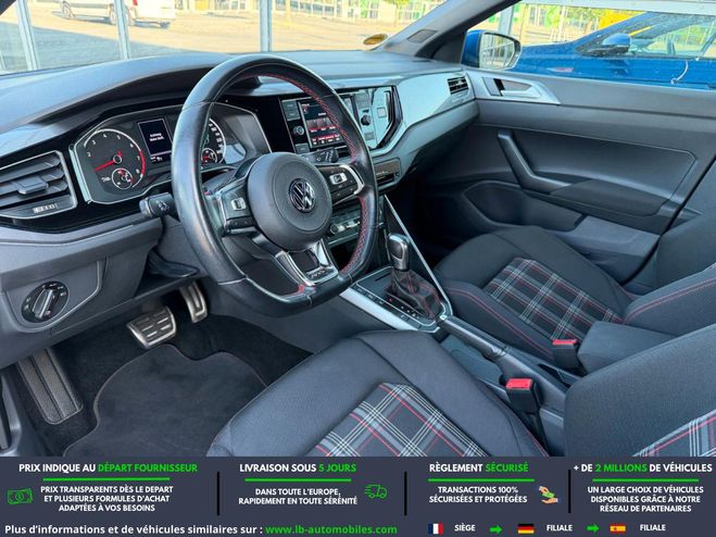 Volkswagen Polo 2.0 TSI 200 S&S BVA Bleu M�tallique de 2020
