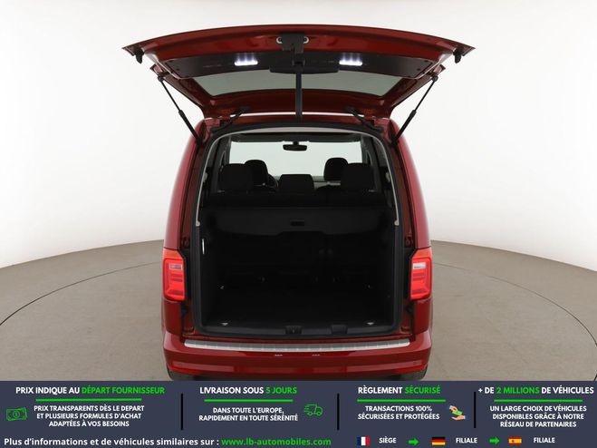 Volkswagen Caddy 1.4 TSI 130 BVM Rouge M�tallique de 2019