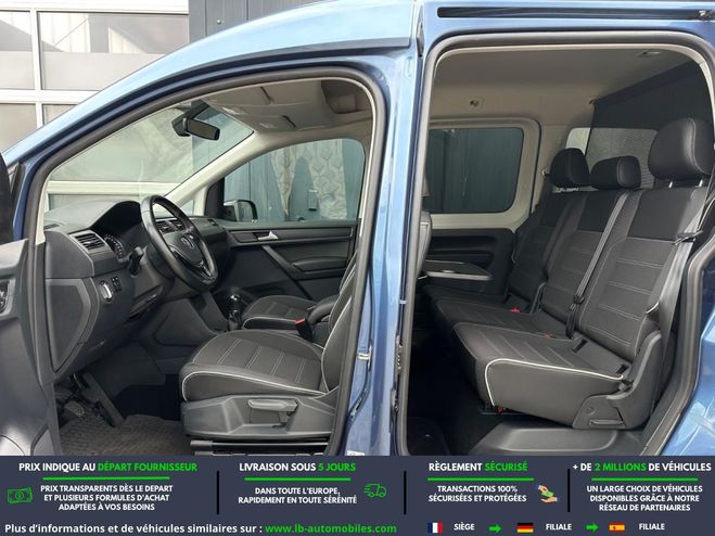 Volkswagen Caddy 1.4 TSI 125 BVM Bleu M�tallique de 2017