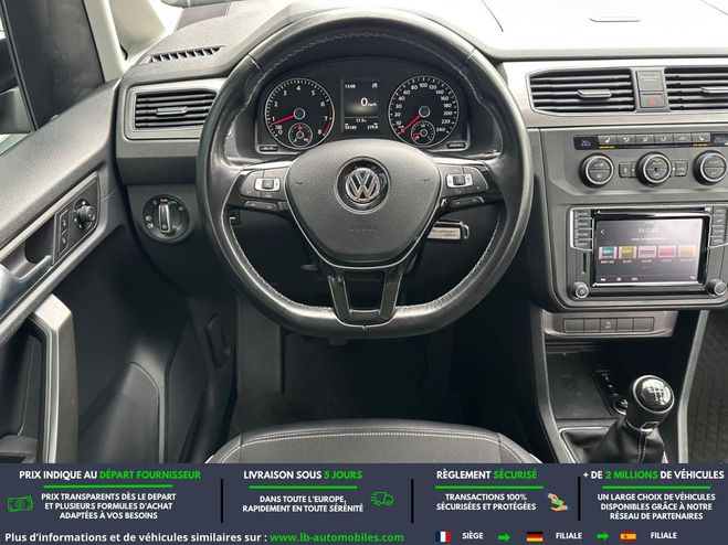 Volkswagen Caddy 1.4 TSI 125 BVM Bleu M�tallique de 2017