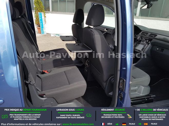Volkswagen Caddy 1.4 TSI 125 BVM Bleu M�tallique de 2016