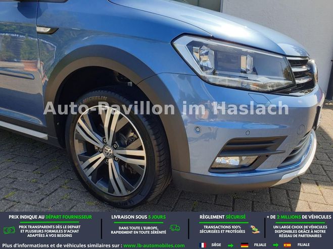 Volkswagen Caddy 1.4 TSI 125 BVM Bleu M�tallique de 2016
