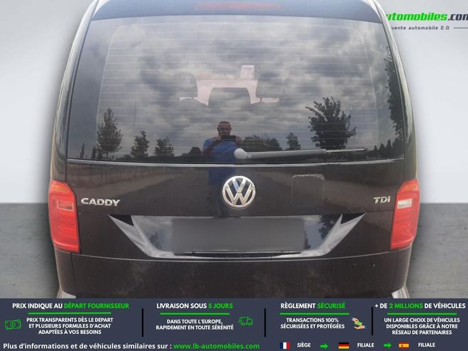Volkswagen Caddy 2.0 TDI 102 BVM Noir M�tallique de 2016