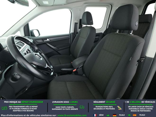 Volkswagen Caddy 1.4 TSI 125 BVM Noir M�tallique de 2017