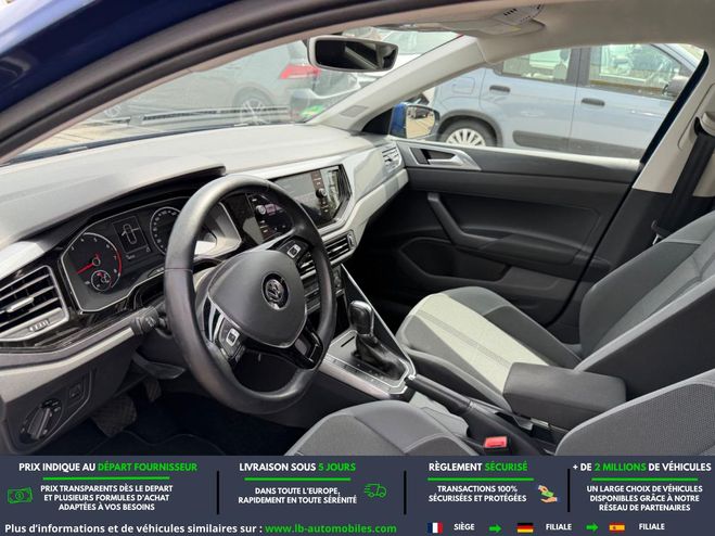 Volkswagen Polo 1.0 TSI 95 S&S BVA Bleu M�tallique de 2019