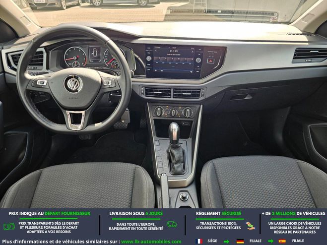 Volkswagen Polo 1.0 TSI 95 S&S BVA Bleu M�tallique de 2019