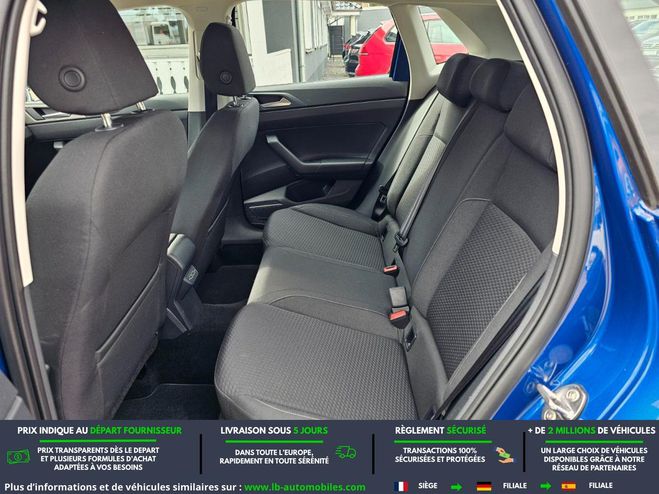 Volkswagen Polo 1.0 TSI 95 S&S BVA Bleu M�tallique de 2019