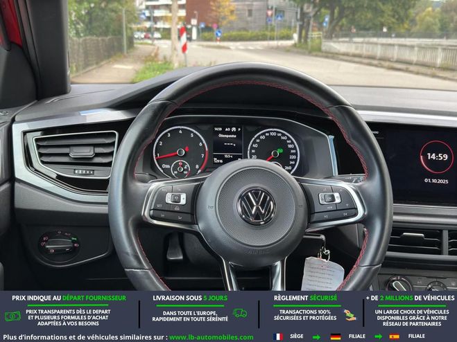 Volkswagen Polo 2.0 TSI 200 S&S BVA Rouge de 2019