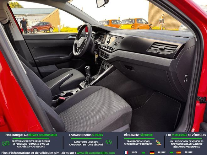 Volkswagen Polo 1.0 80 S&S BVM Rouge de 2019